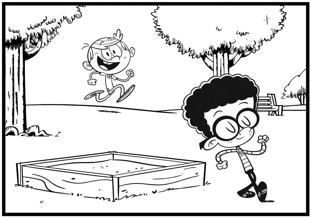 Lincoln und Clyde aus Willkommen bei den Louds