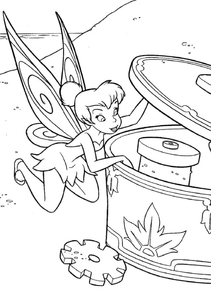 Neugierige Tinkerbell