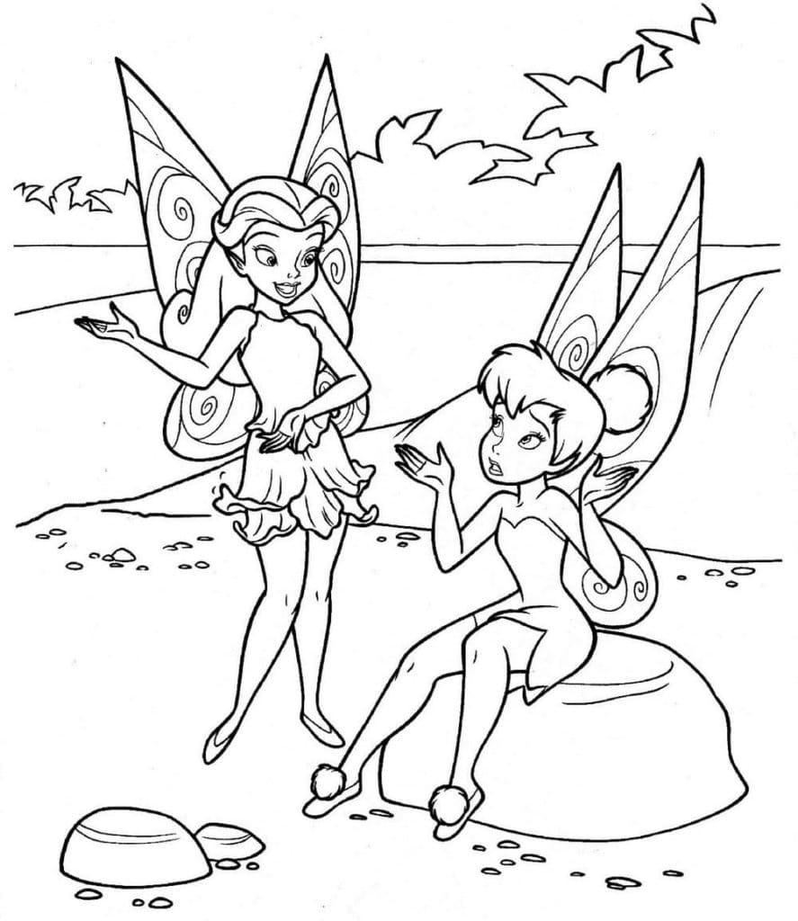 Rosetta und Tinkerbell