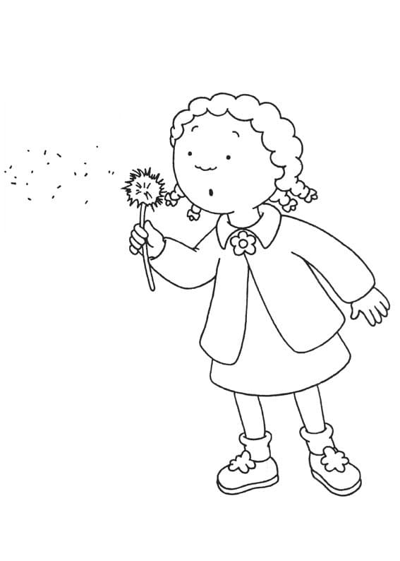 Süße Clementine von Caillou