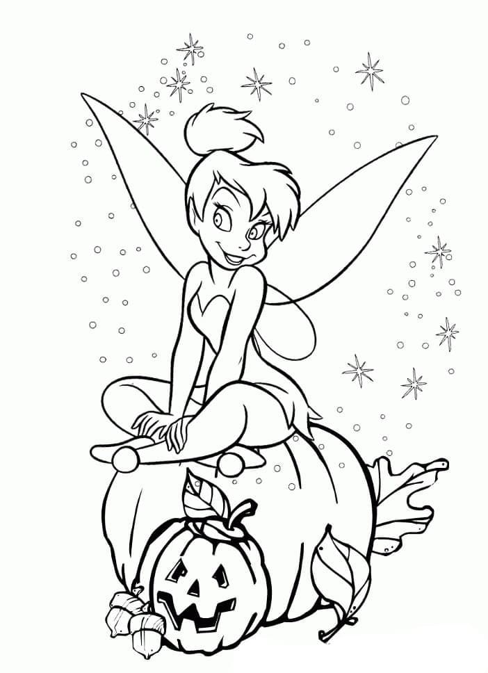 Tinkerbell an Halloween