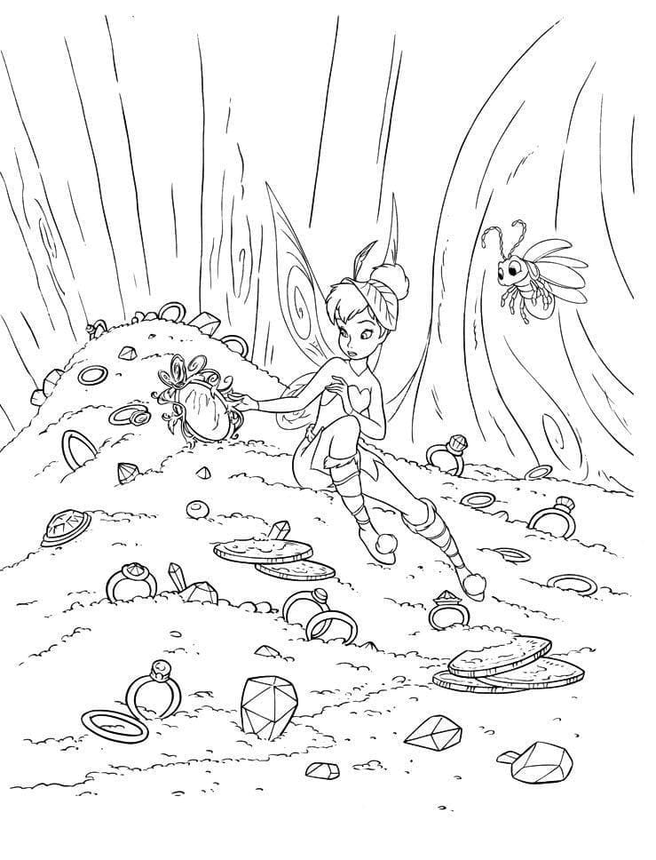 Tinkerbell und Schätze