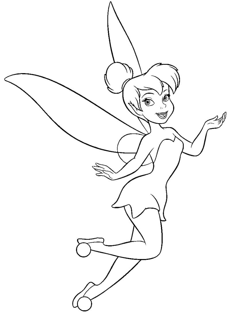 Tinkerbell ausmalbilder