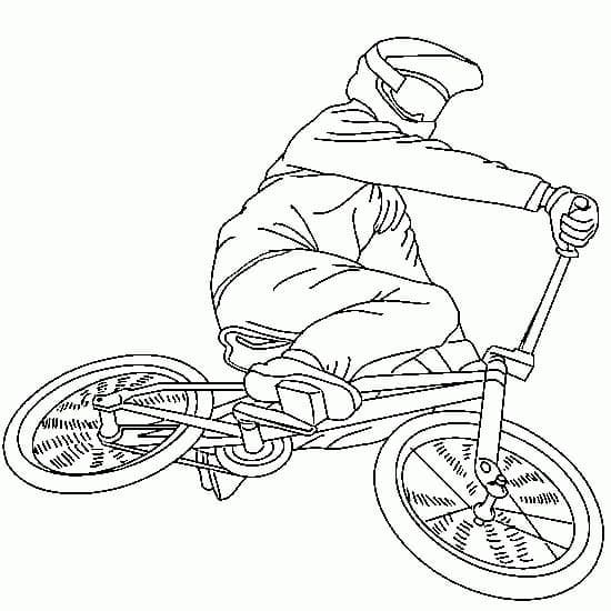 BMX Fahrrad Ausmalbilder Kostenlos Herunterladen Ausdrucken Oder 