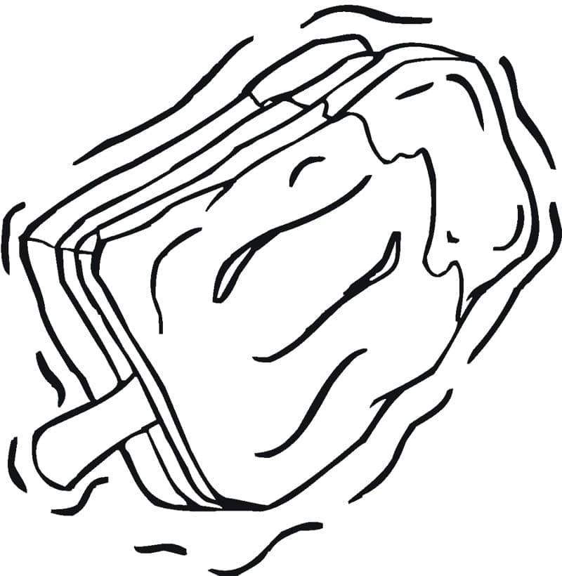 Druckbares Eis am Stiel Bild kostenlos