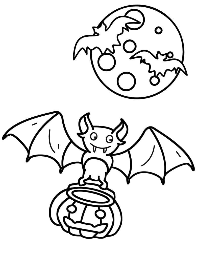 Niedliche Halloween-Fledermäuse