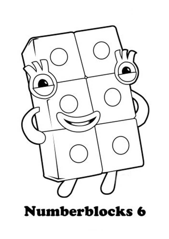 Numberblocks 6