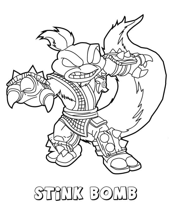 Skylanders Stink Bomb