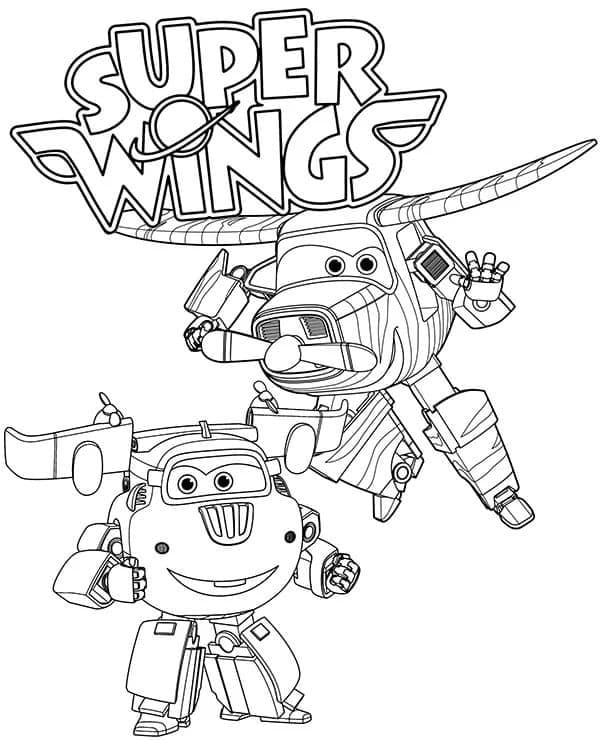 Super Wings Bello und Donnie