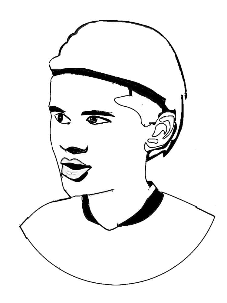 Erling Haaland zum Ausdrucken für Kinder