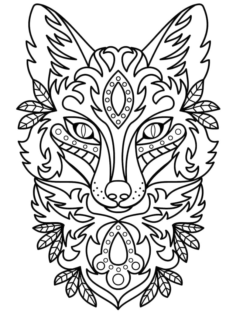 Fuchs Zentangle