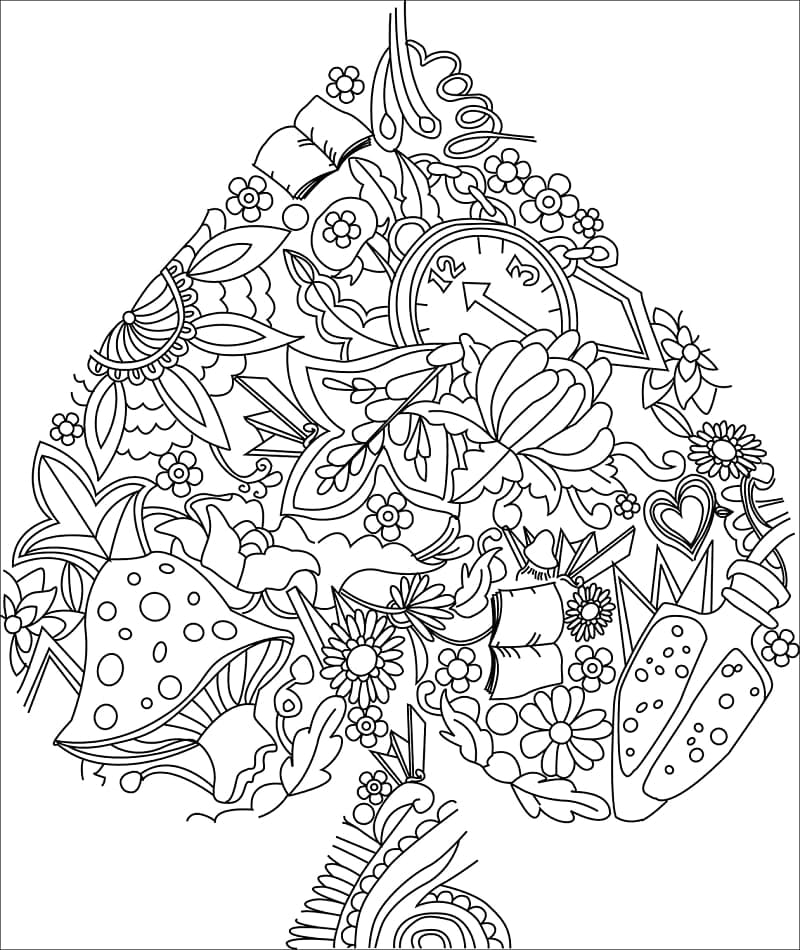 Karten Zentangle