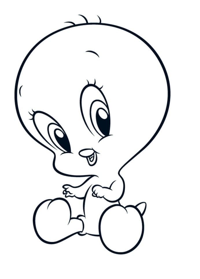 Kleiner Tweety-Vogel