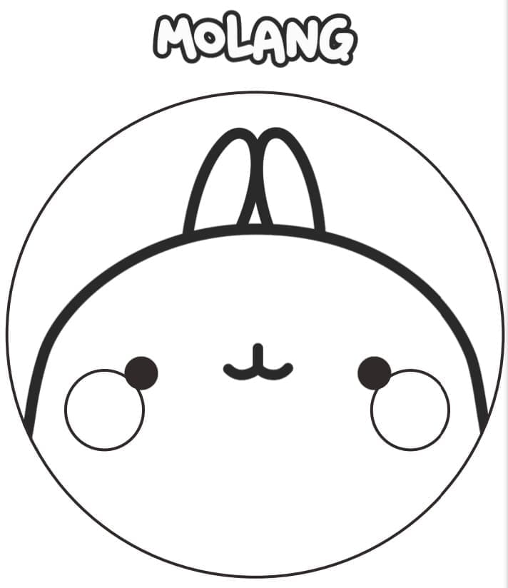 Molang Gesicht