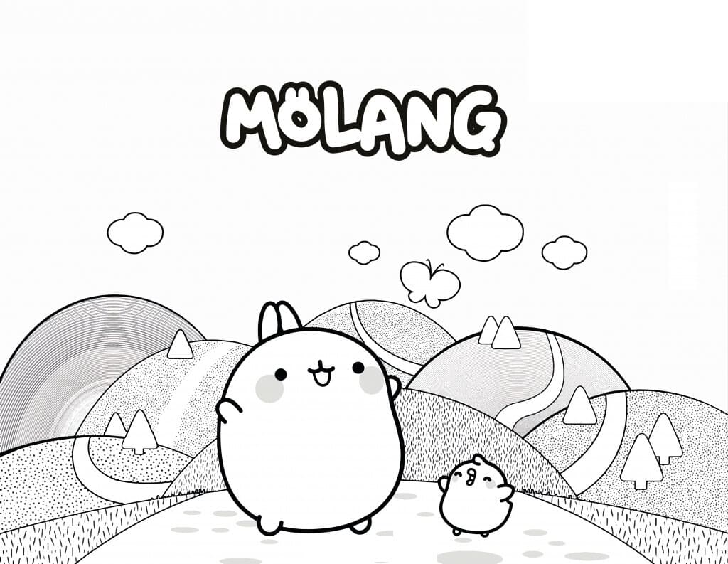 Molang kostenlos zum Ausdrucken