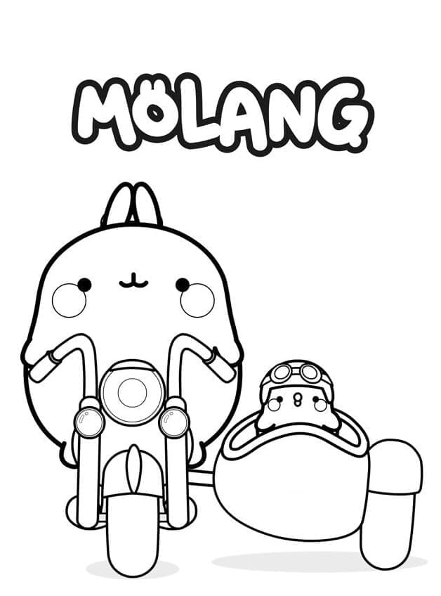 Molang und Piu Piu zum Ausdrucken