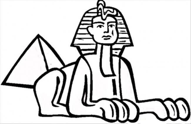 Pyramide und Sphinx in Ägypten