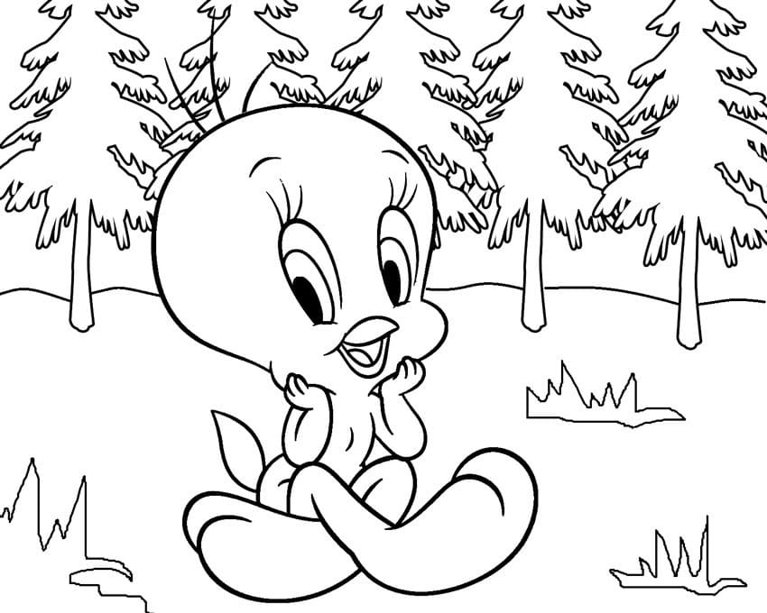 Tweety im Wald