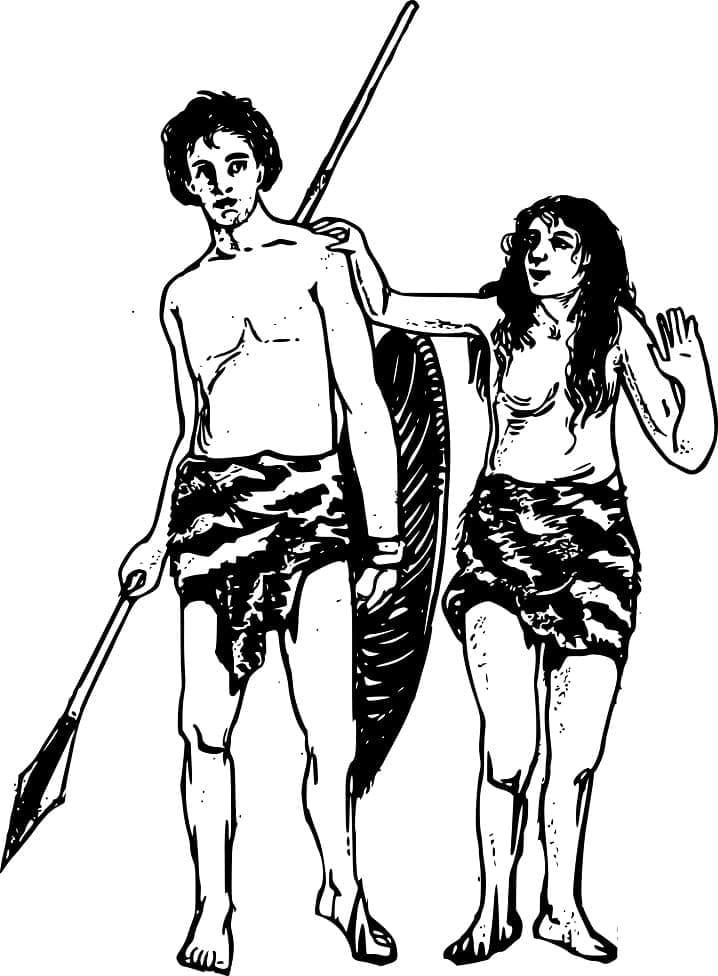 Vintage Primitives Paar