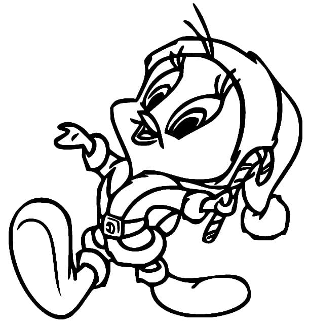 Weihnachtsmann Tweety