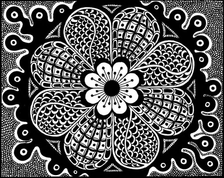 Zentangle kostenlos