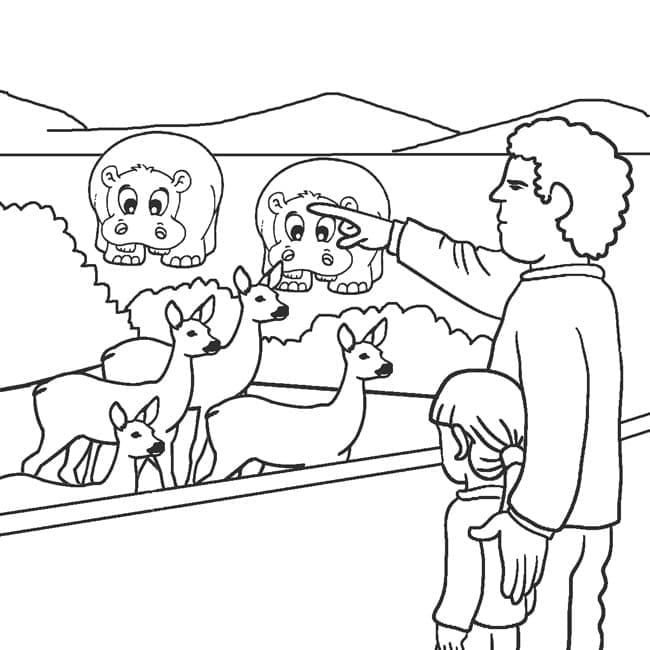 Ein Ausflug in einen Zoo