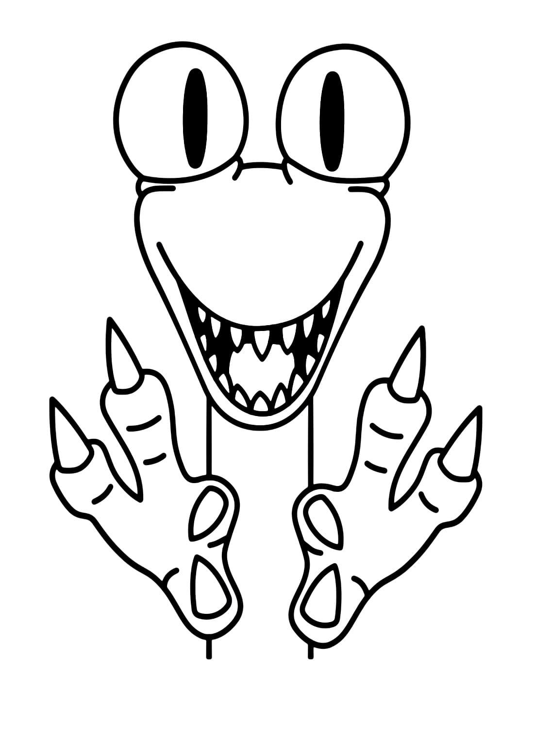 Orange Rainbow Friend