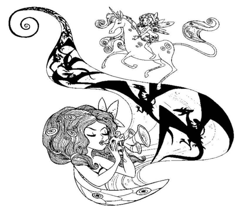 Ausdrucken Mia and Me