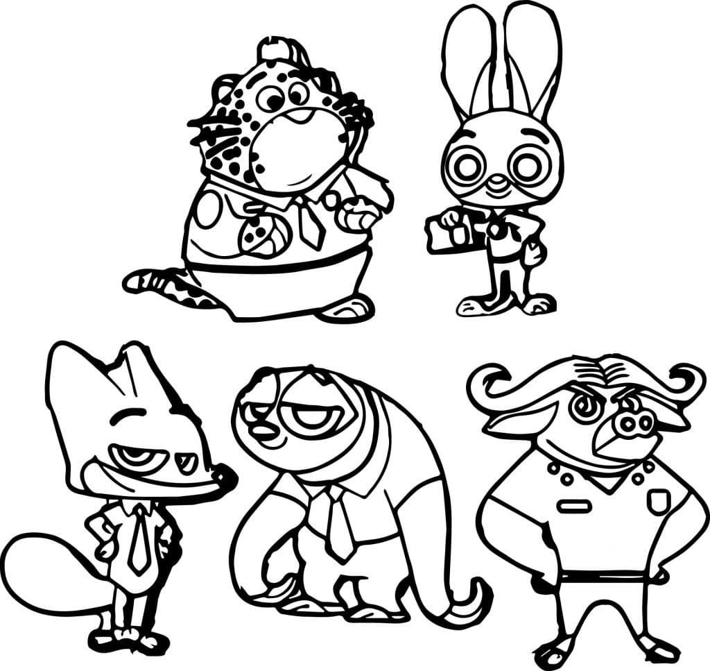 Chibi Zootopia