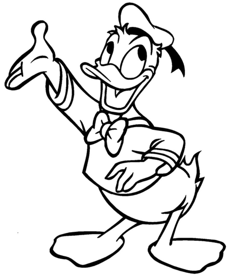Disney-Figur Donald Duck