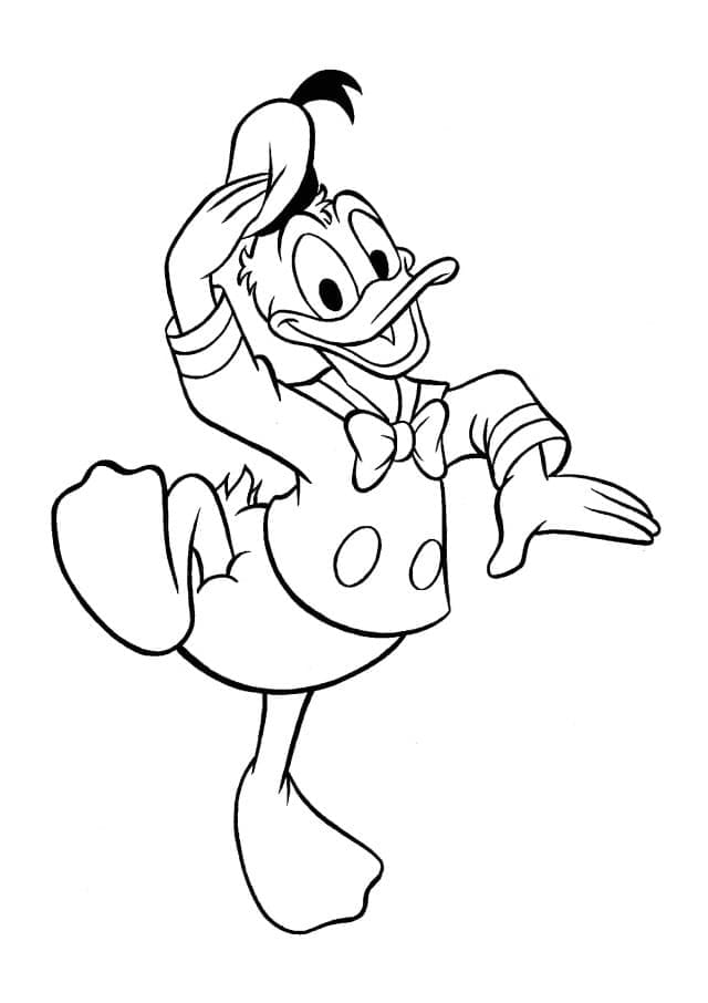 Donald Duck von Disney