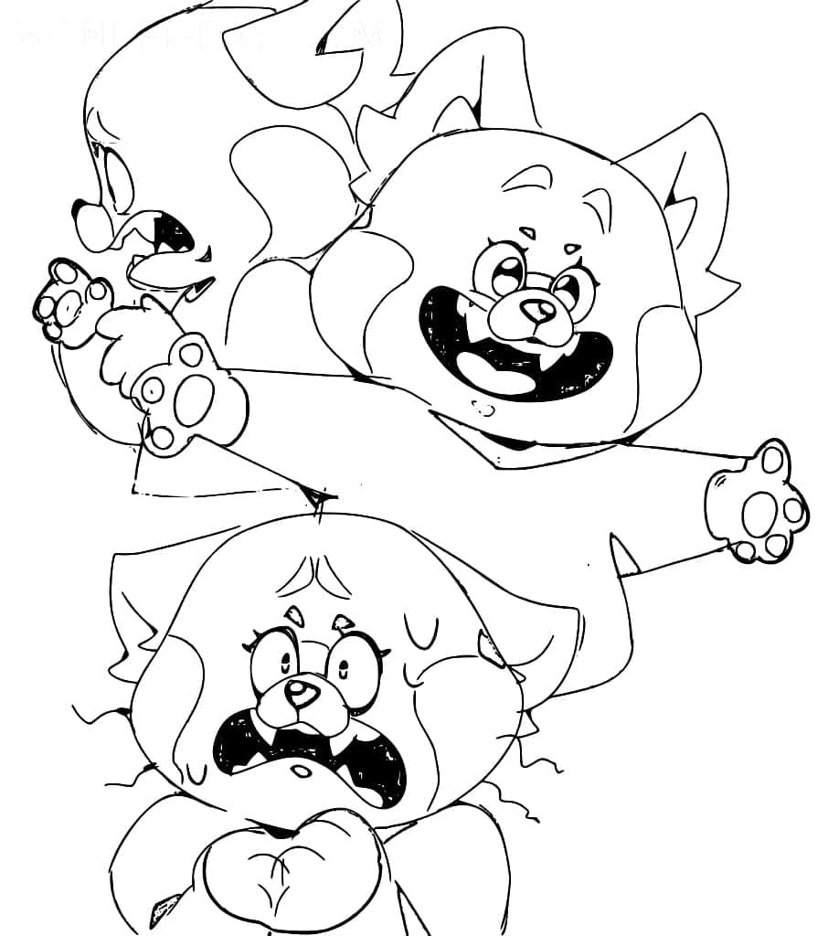 Druckbar Turning Red