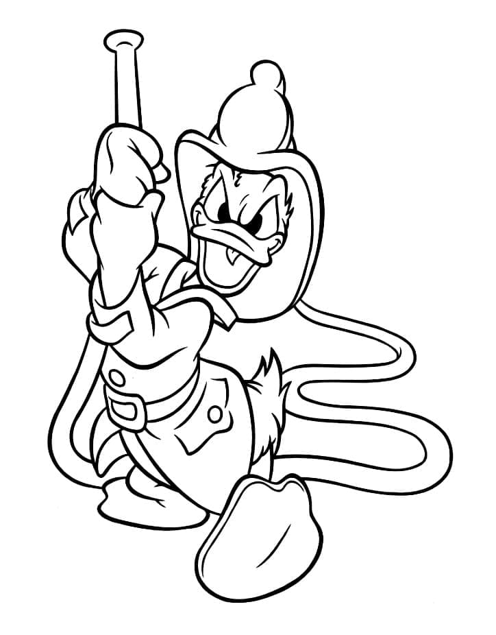 Feuerwehrmann Donald Duck