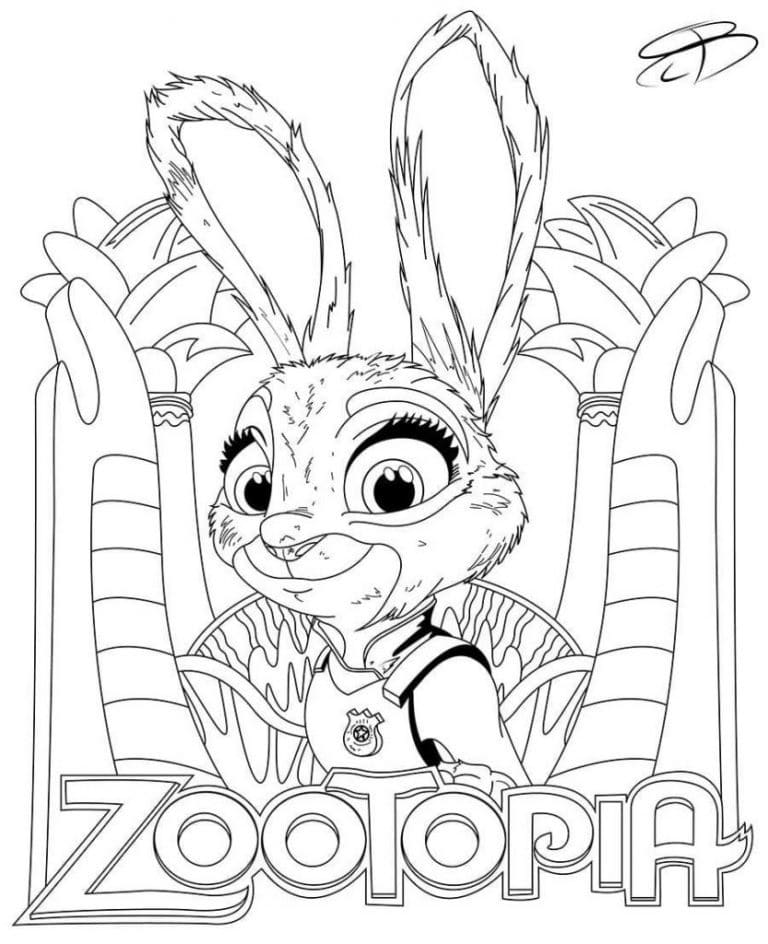 Judy Hopps in Zootopia