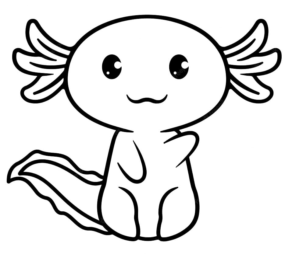 Kawaii Axolotl