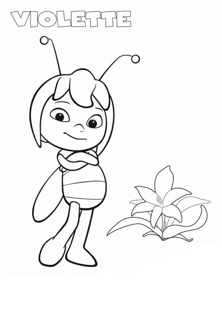 Violette von der Biene Maja