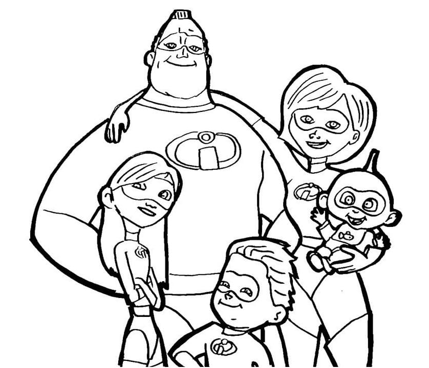 Charaktere in Die Unglaublichen