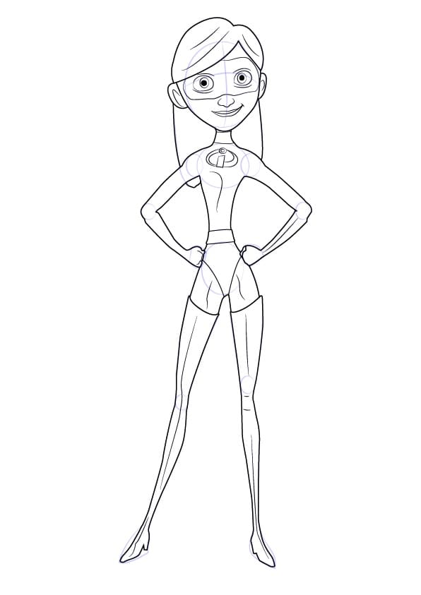 Fröhliches Violet Parr