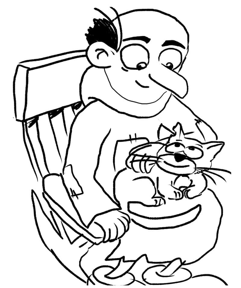 Gargamel und Katze