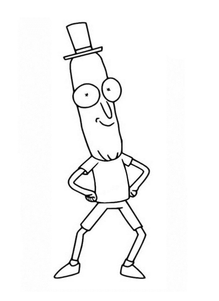 Mr. Poopybutthole aus Rick und Morty