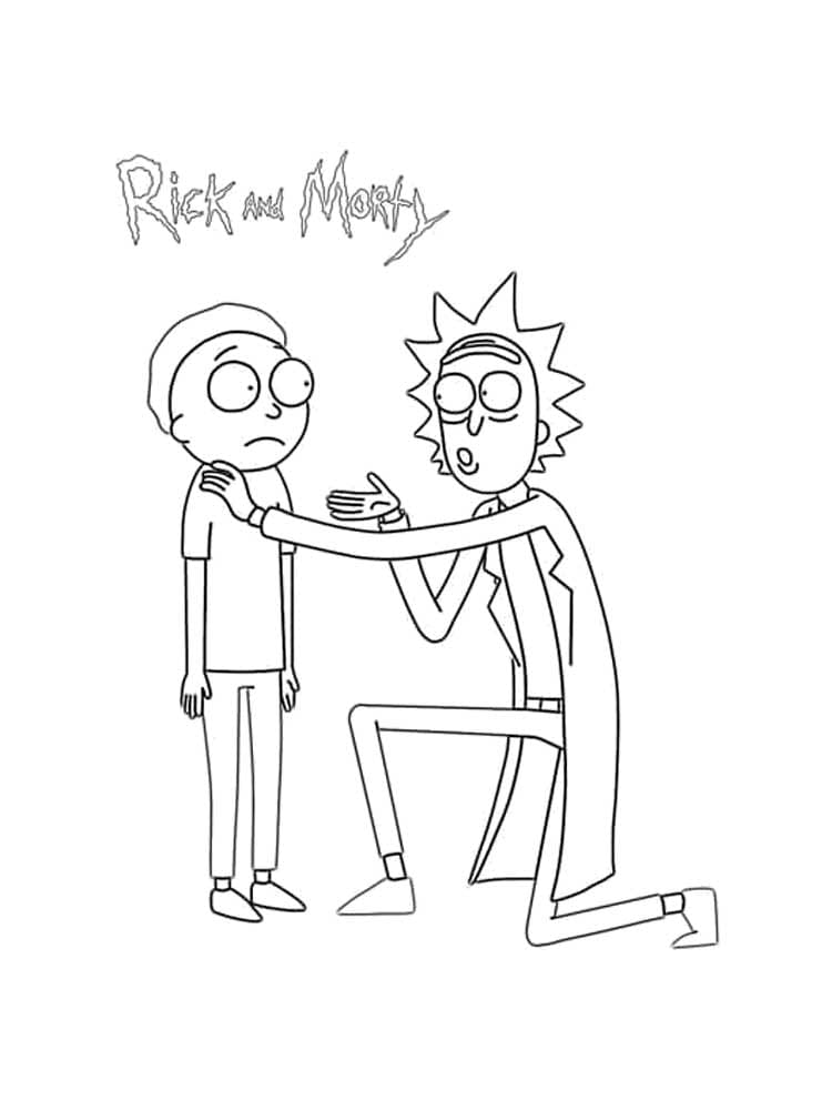 Rick und Morty – Blatt 1