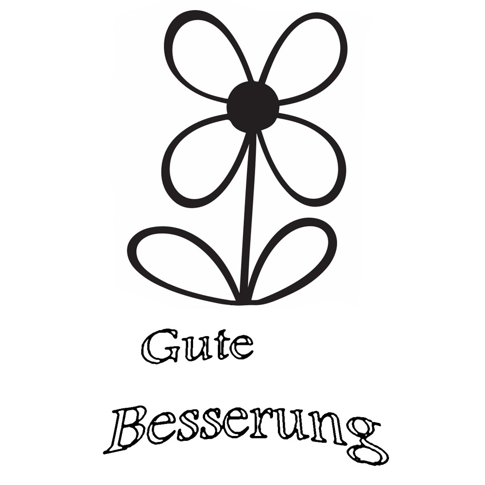 Gute Besserung! Ausmalbilder zum Entspannen und Genesungswünschen