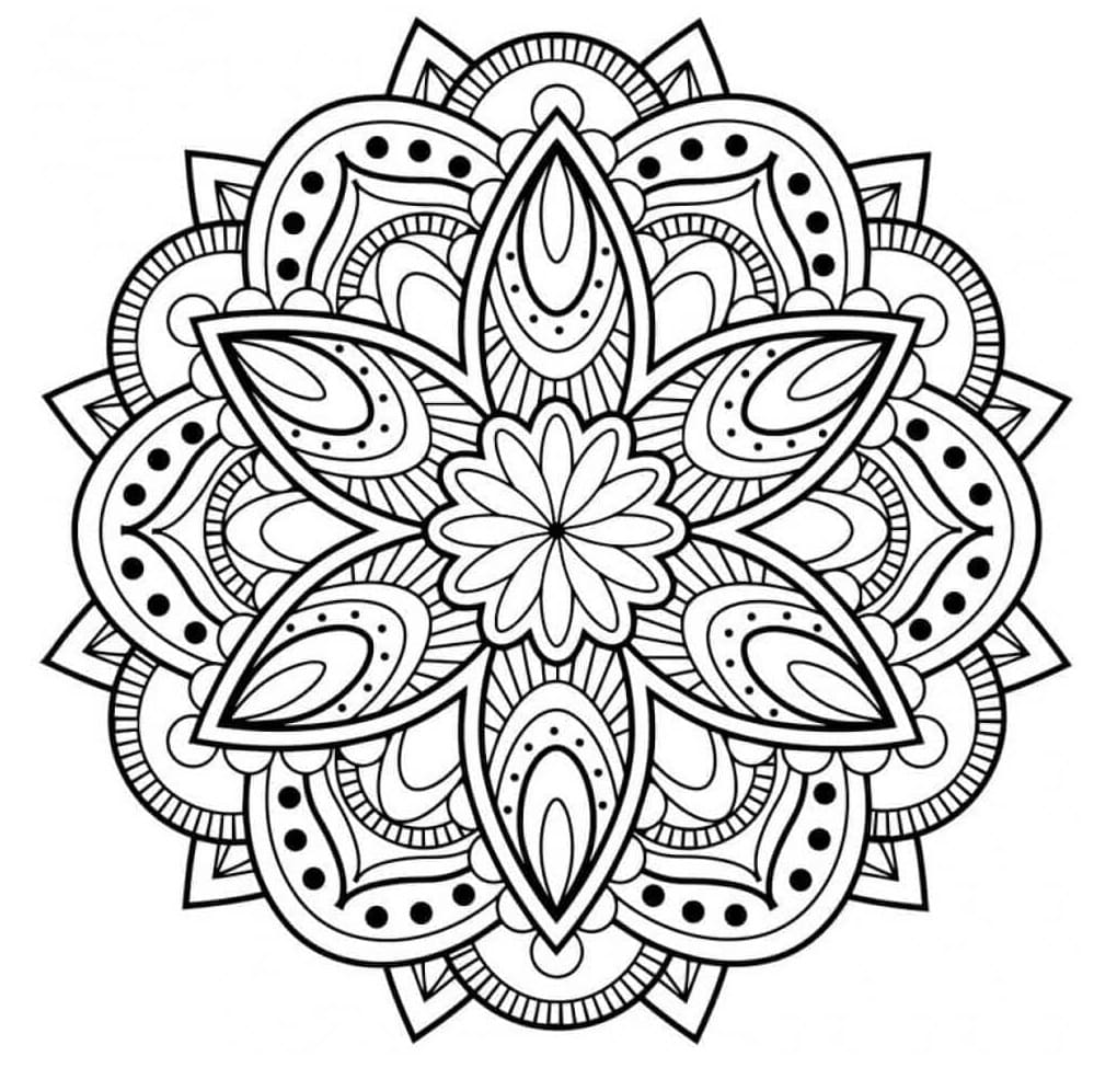 Kostenloses Druckbares Abstrakte Musterbild