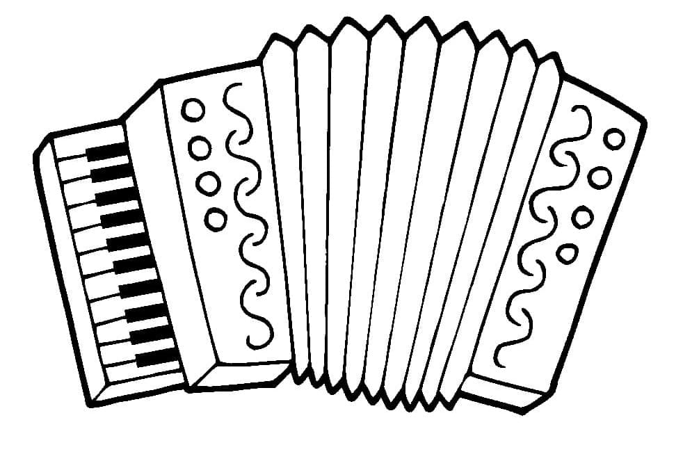 Wunderschönes Akkordeon