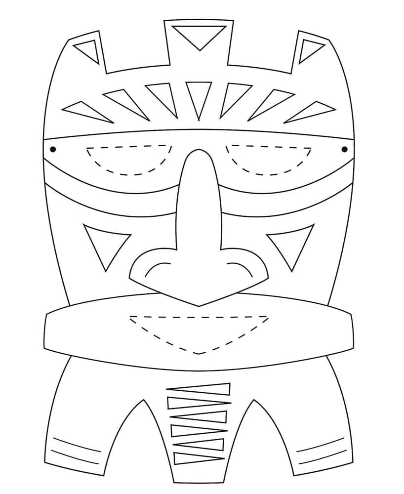 Bestes Bild Afrikanische Maske