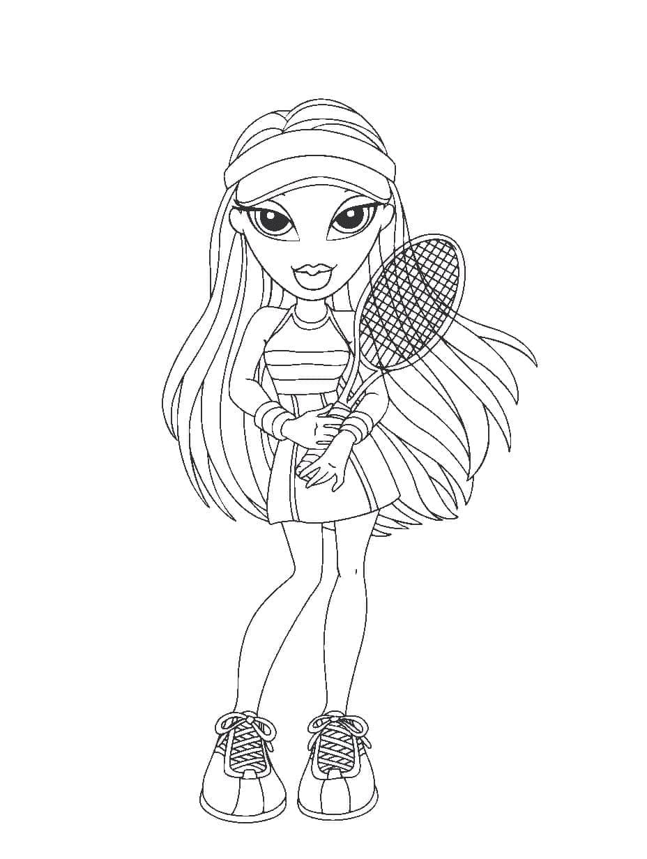 Bratz Tennismädchen