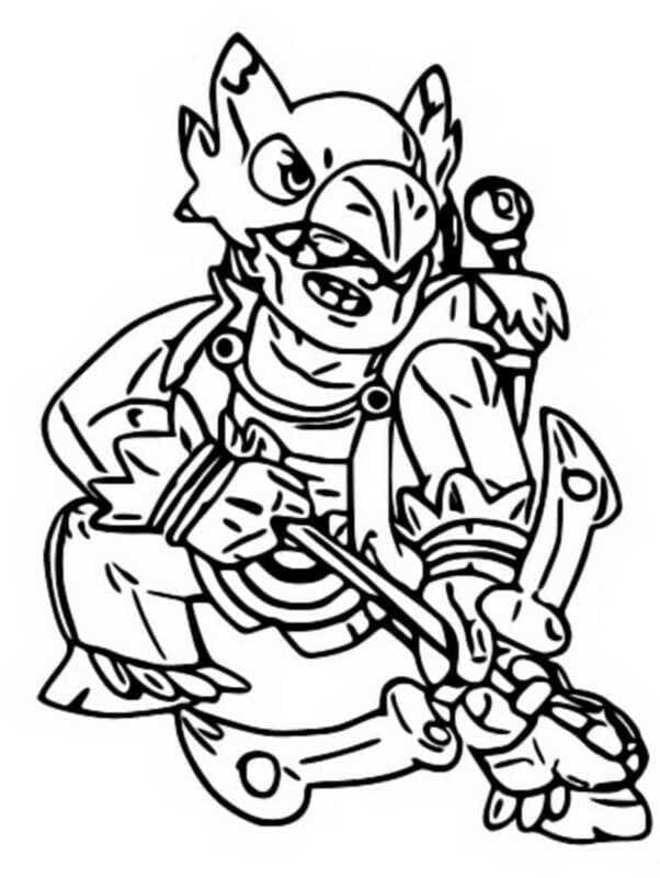 Brawl Stars Bo coloring page