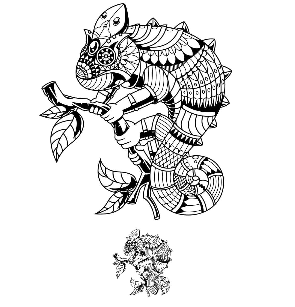 Chamäleon für Erwachsene