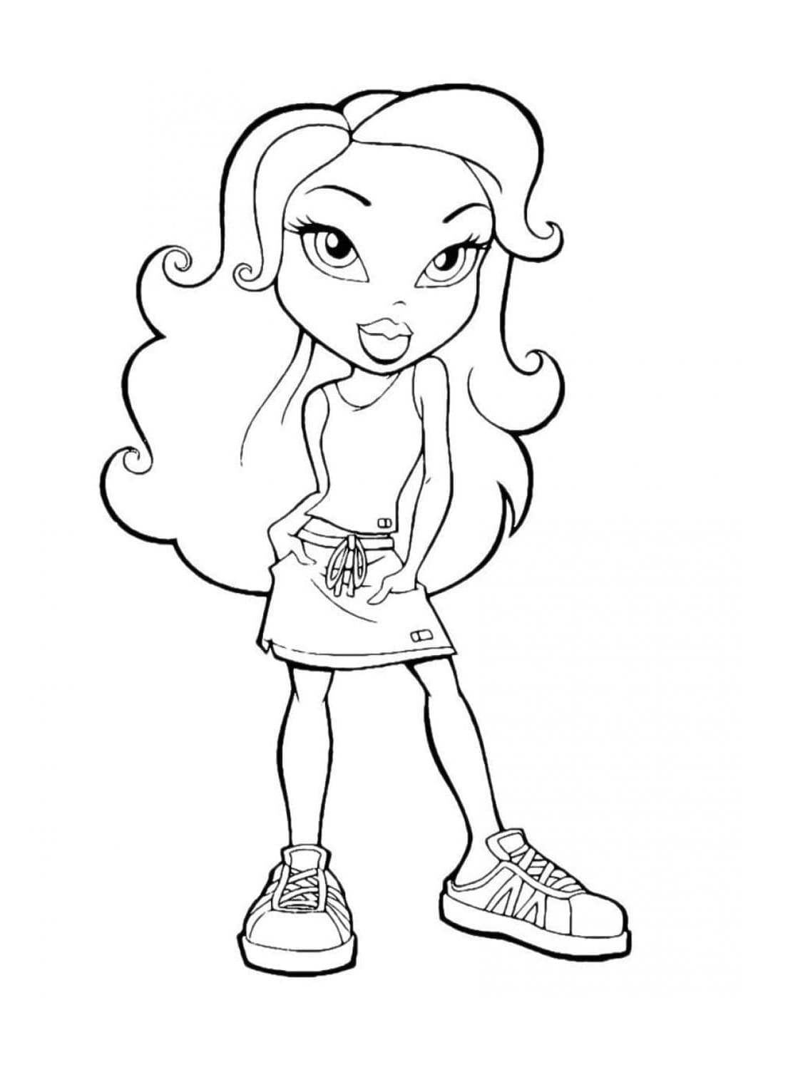 Cooles Mädchen Bratz