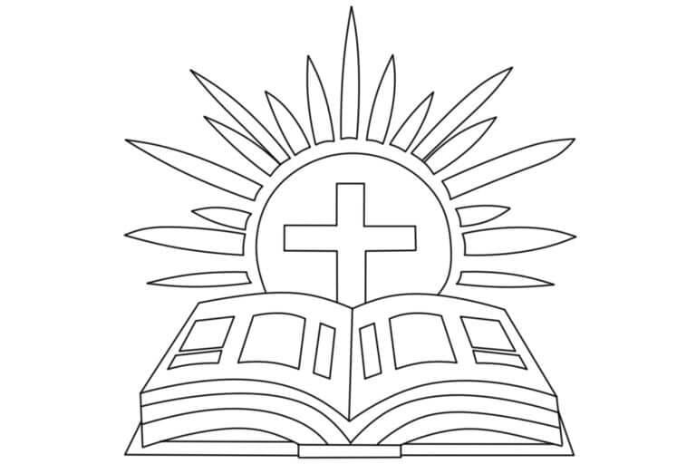 Die Sonne geht über der Bibel auf